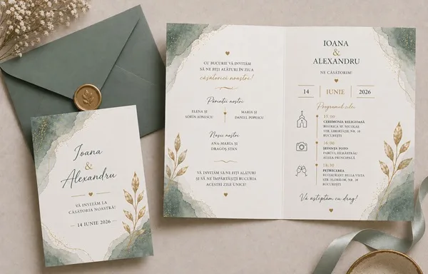 Invitatii de nunta personalizate - InvitatiiNunta 12