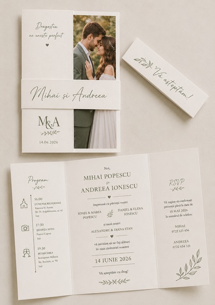 Invitatii de nunta personalizate - InvitatiiNunta 21