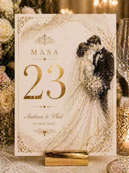 Numere de masa personalizate - NumereMasa 35