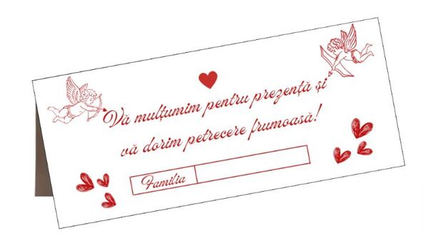 Plicuri de bani pentru nunta si botez - plic 07