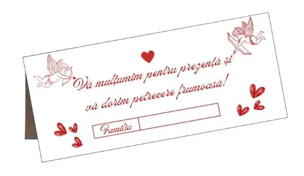 Plicuri de bani pentru nunta si botez - plic 07